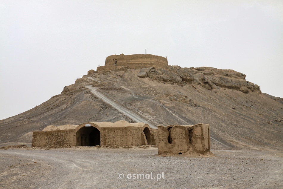 Wieża milczenia obok Yazd