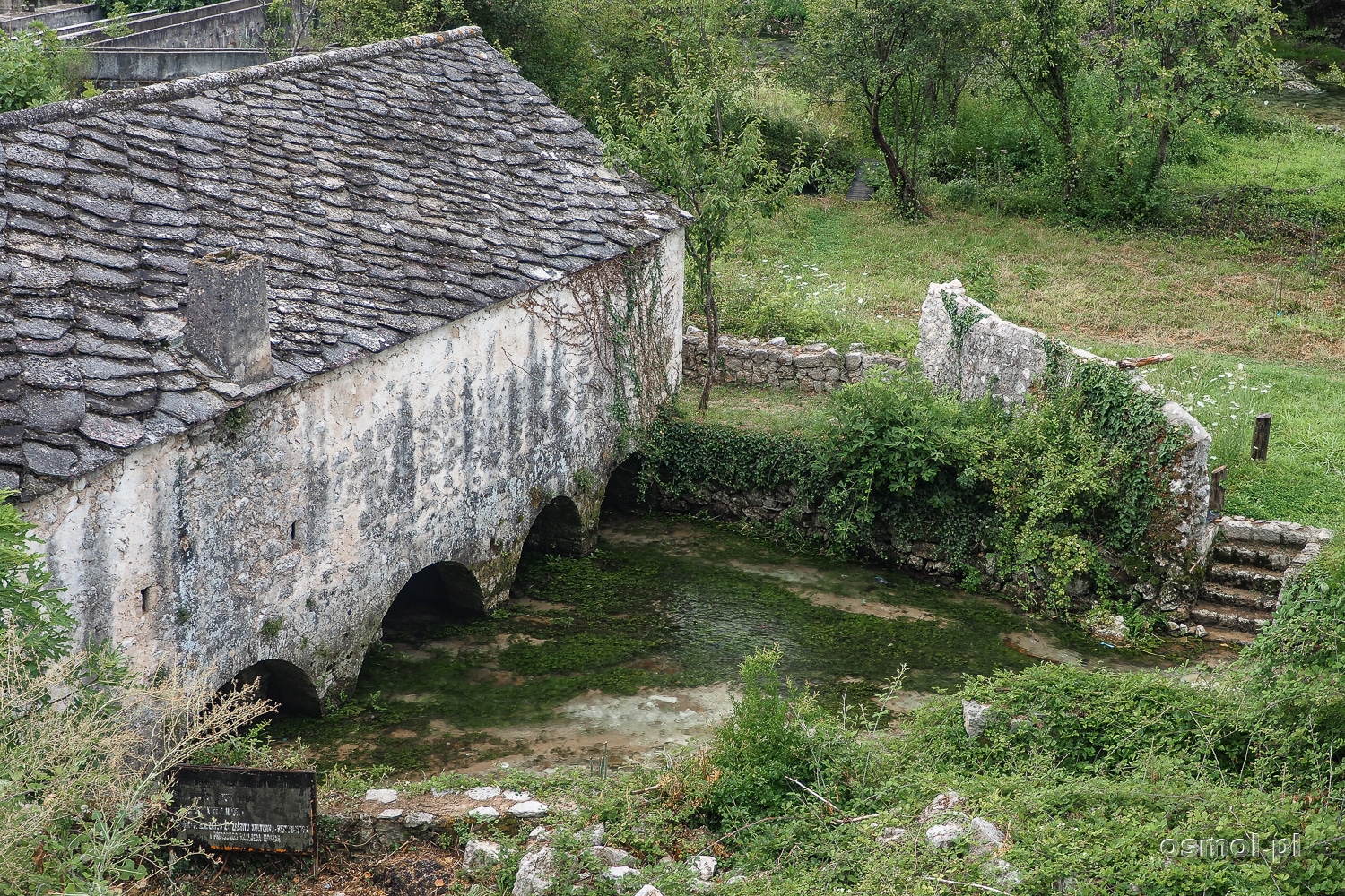 Stary budynek w Blagaj w Bośni