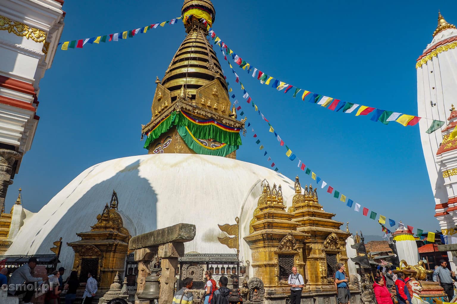 Stupa Swayambhunath w Nepalu