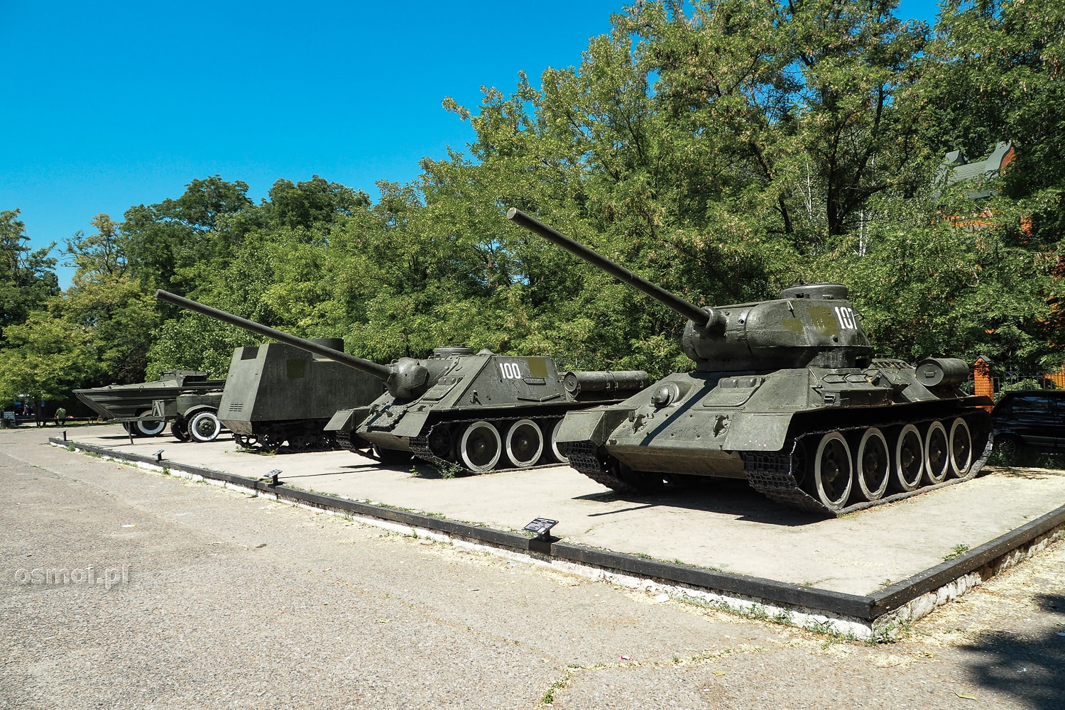 Czołg T-34 w Muzeum Bohaterskiej Obrony Odessy