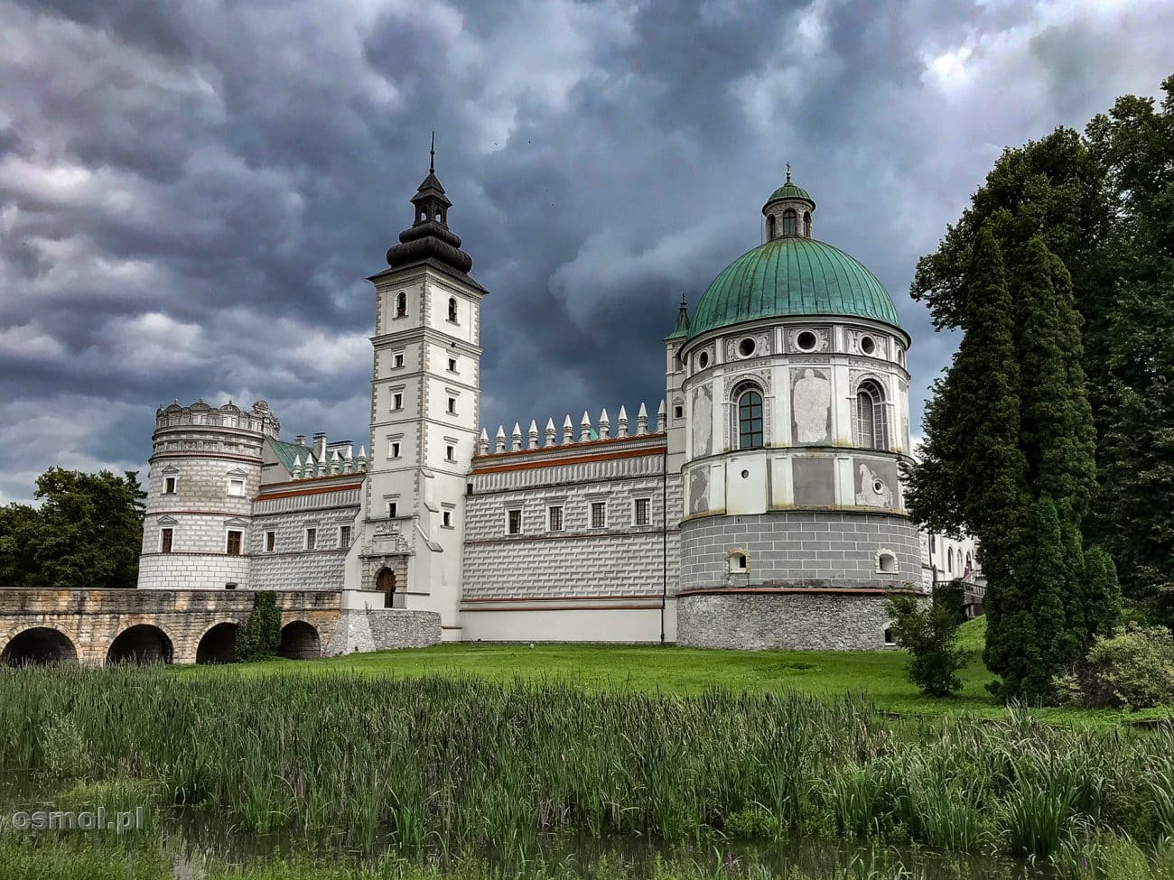 Zamek w Krasiczynie. Siedziba rodu Sapiehów