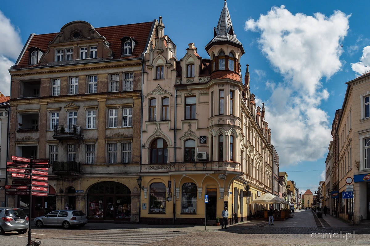 Kamienice na chełmińskim rynku