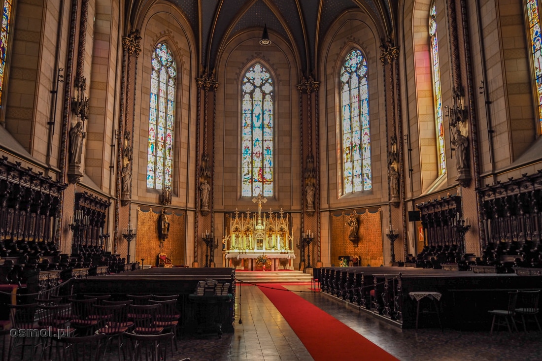 Prezbiterium katedry świętego Wacława w Ołomuńcu