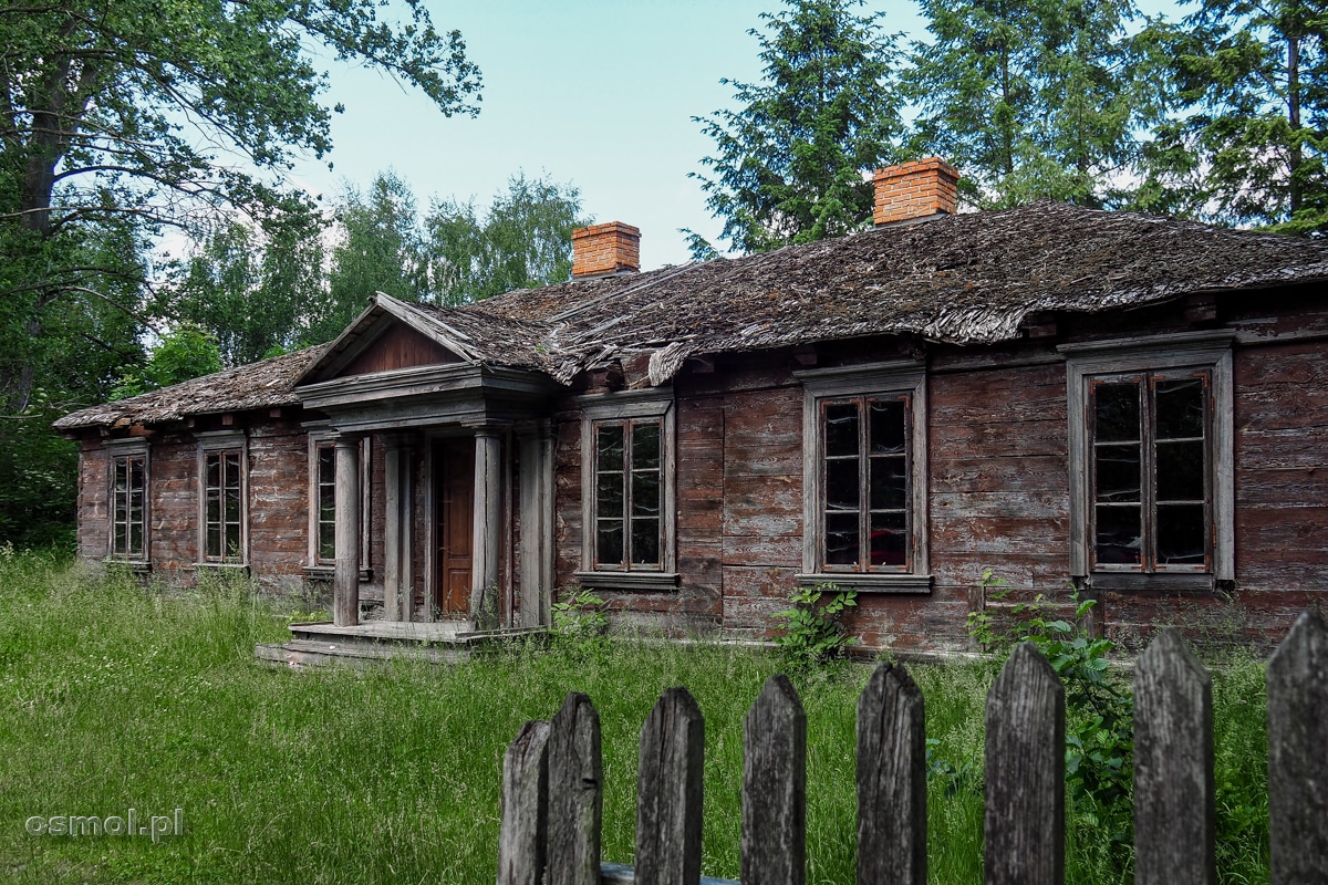 Dworek miejski z ok. 1850 roku przeniesiony do skansenu z Siedlec