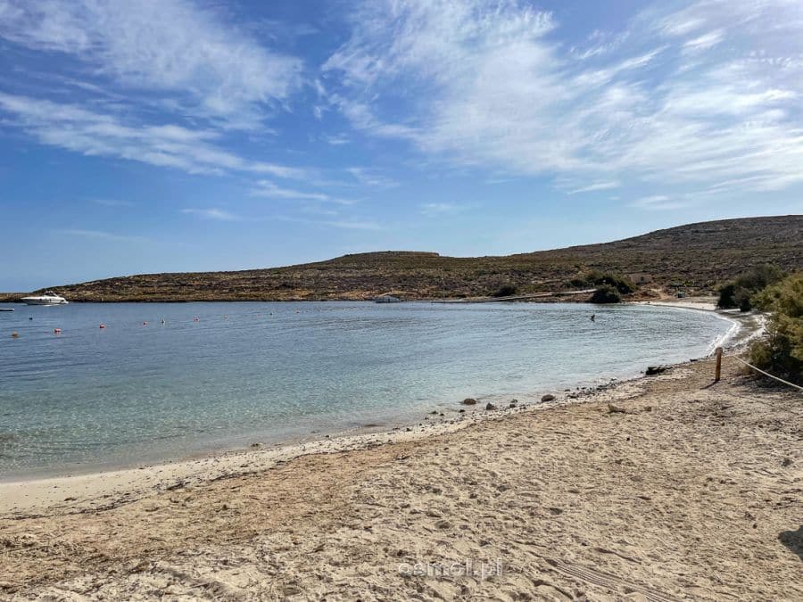 Piaszczysta plaża Santa Maria Bay