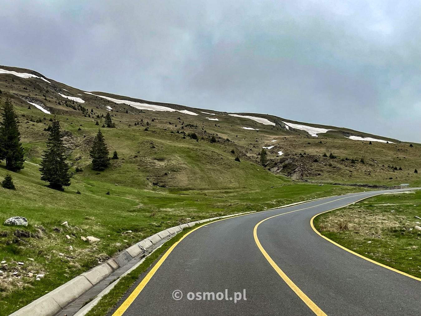 Dolny odcinek Transalpiny w Rumunii